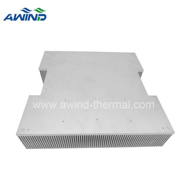 Aluminum Skiving Fins Heatsinks For LED Lighting