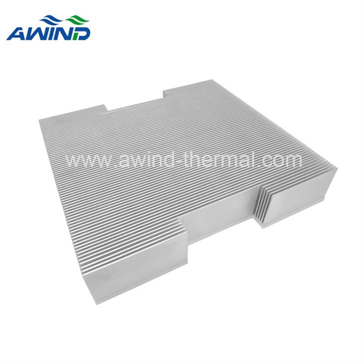 Aluminum Skiving Fins Heatsinks For LED Lighting