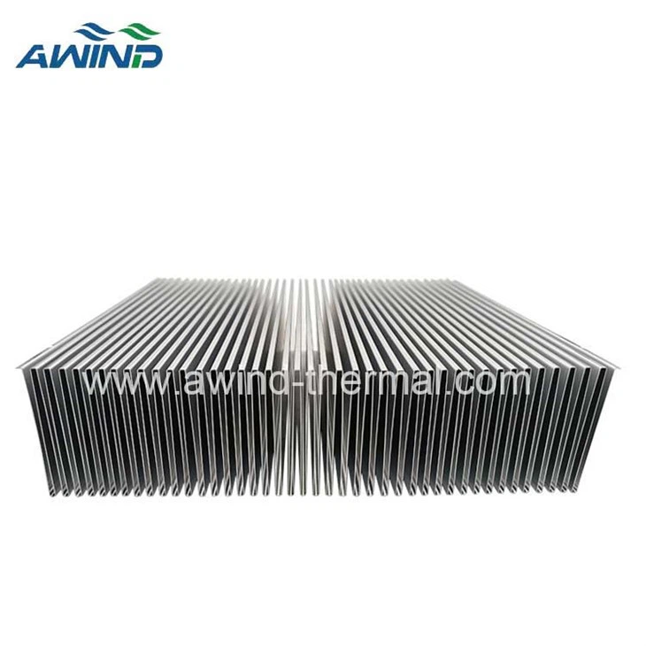 Light Weight Fold Fins Heatsinks